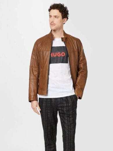 leren jas heren bruin